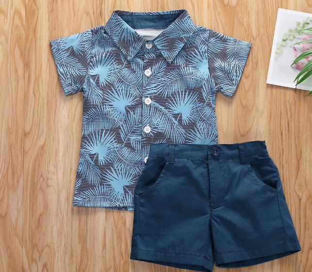 Boys Shirt And Shorts Sets