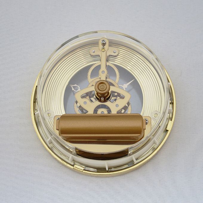 103mm Floating Anniversary Quartz Skeleton Insert Clock Movement DIY