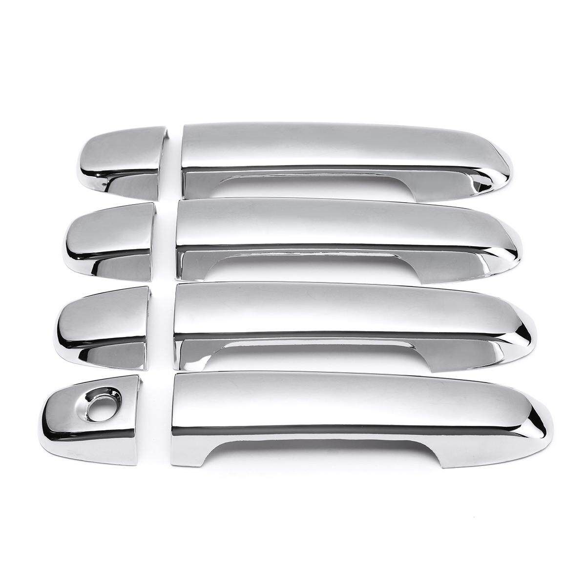8pcs Set ABS Chrome 4 Door Handle Covers For To*yo*ta Camry 2012-2016