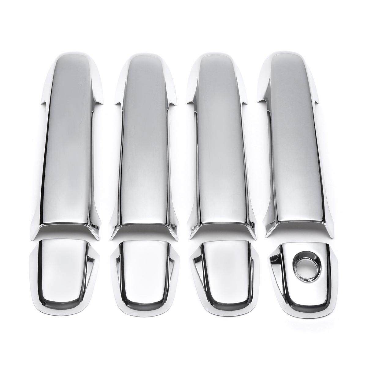 8pcs Set ABS Chrome 4 Door Handle Covers For To*yo*ta Camry 2012-2016