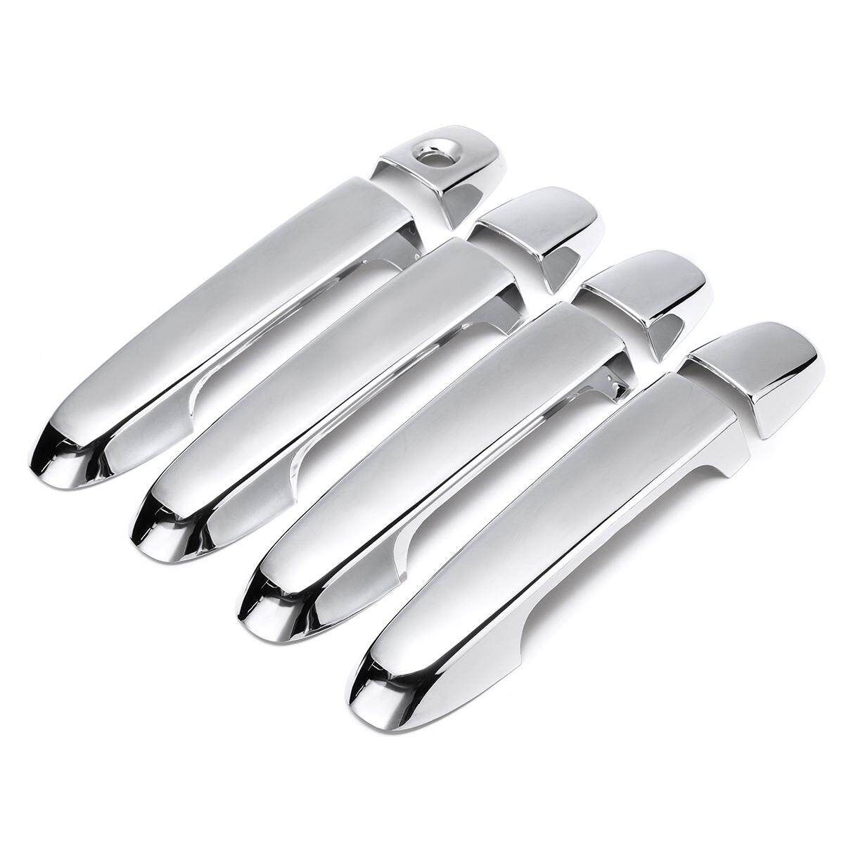 8pcs Set ABS Chrome 4 Door Handle Covers For To*yo*ta Camry 2012-2016