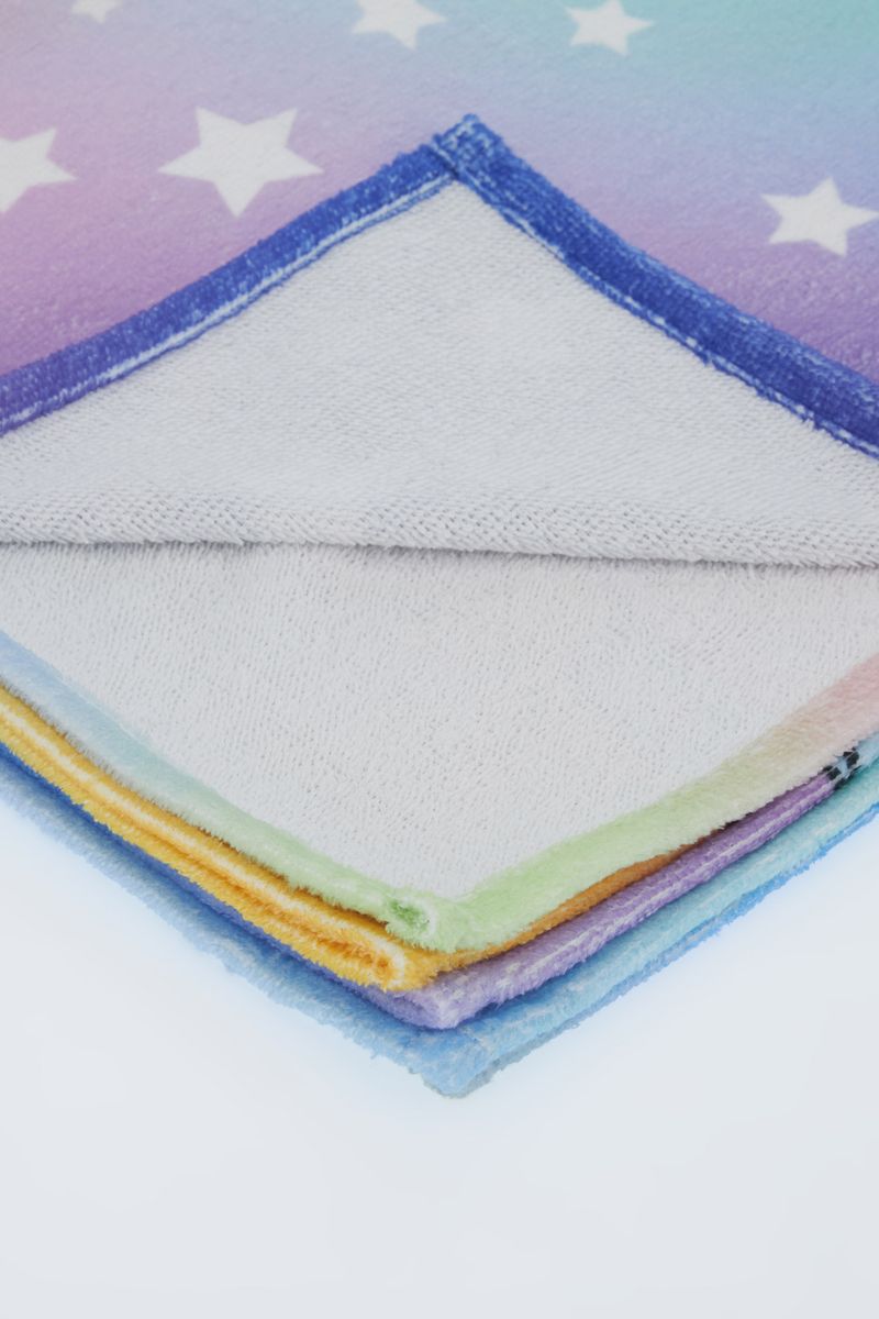Girl Casual Towel - Blue