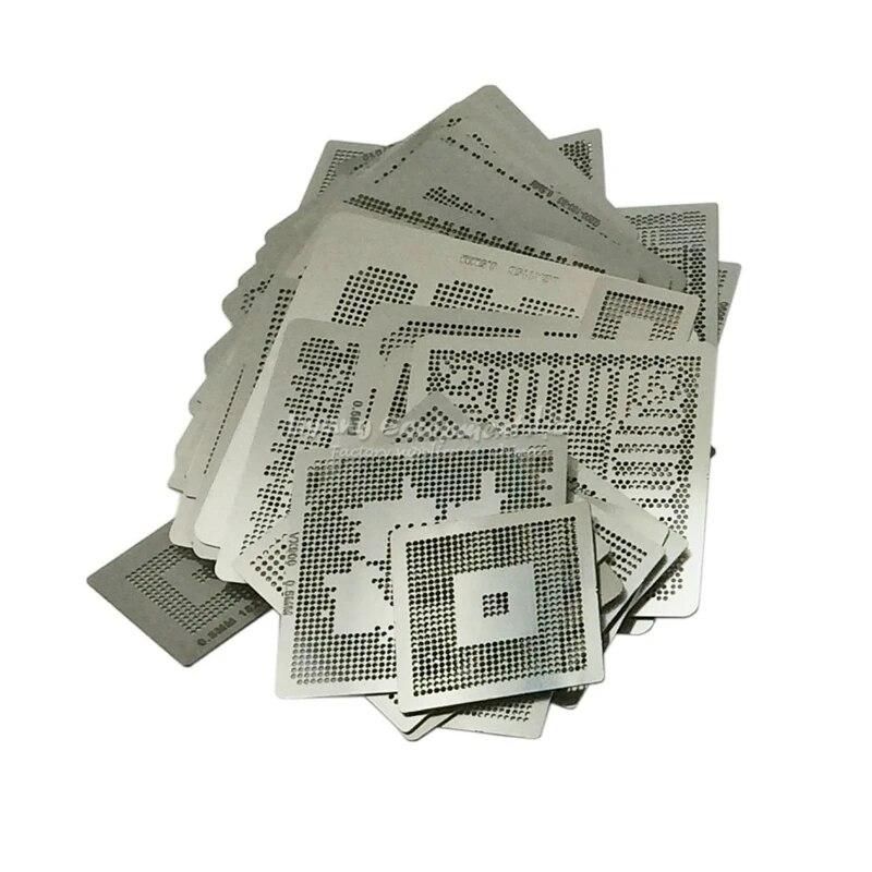 219pcs/lot BGA Reballing Stencil Kit Direct Heat  Stencils Jigs Holder for  Rework