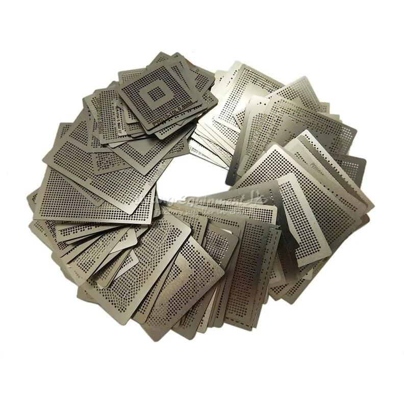 219pcs/lot BGA Reballing Stencil Kit Direct Heat  Stencils Jigs Holder for  Rework