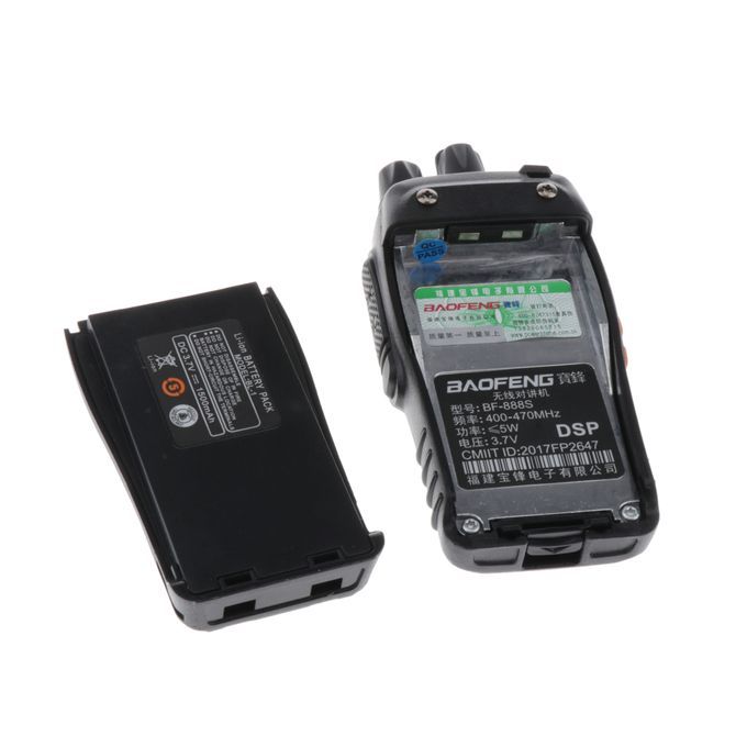 BF-888s 5W Walkie  High Power 2 Way Radio Long Range UHF/VHF