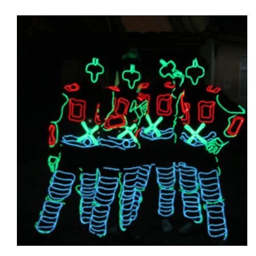 LED Wire For Car Interior/Dashboard Motorcycles Bike Cosplay Festival Decoration (Green)-2m