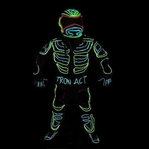 LED Wire For Car Interior/Dashboard Motorcycles Bike Cosplay Festival Decoration (Green)-2m