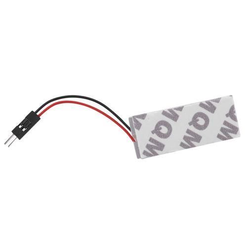 T10 501 W5W BA9S Festoon Dome Interior 36 LED COB Adapter