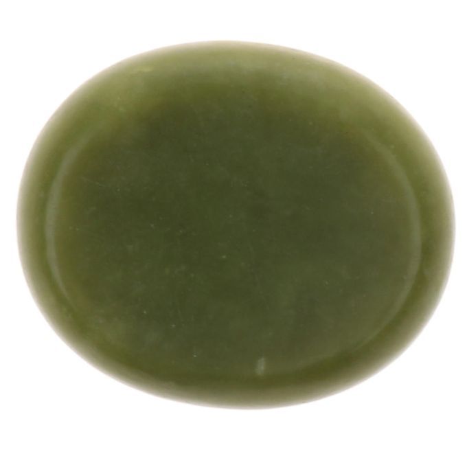 2 Pcs Natural Jade Stone For Facial Body Hot Stone Spa  5x6cm