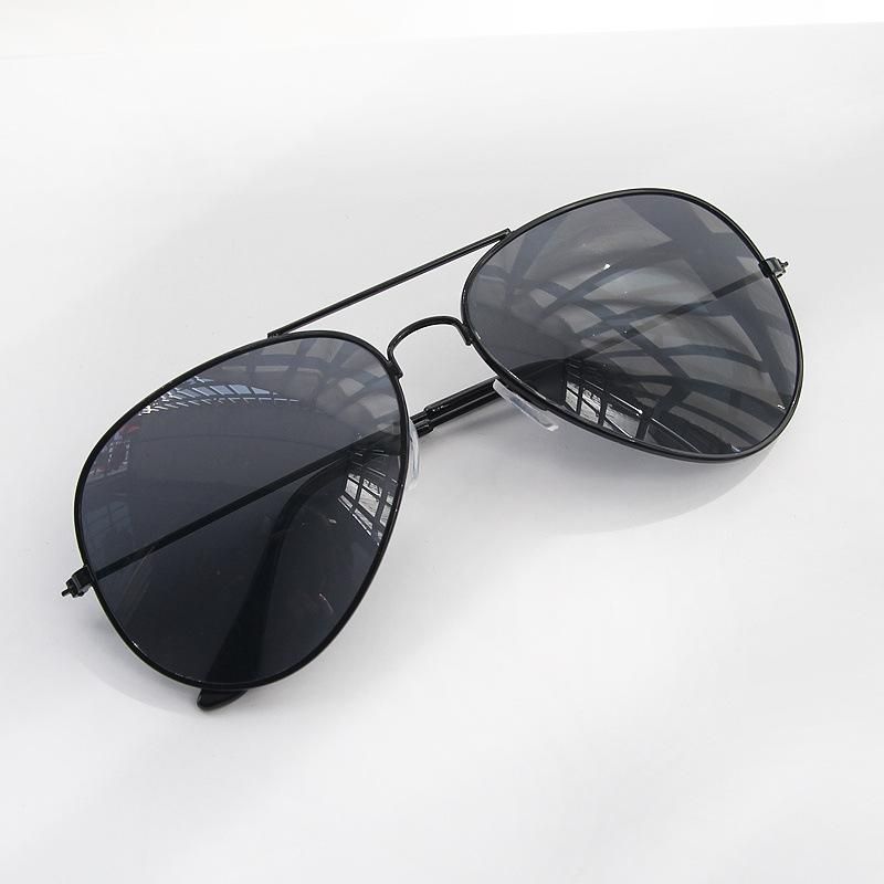 Aviator Sunglasses Get Glasses Bag Sunglasses Female Summer Male Star Sun Protection Driving Outdoor Driver One