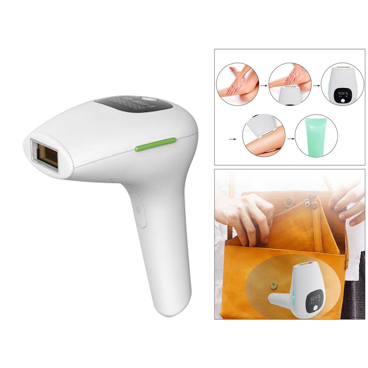 Painless Permanent Hair Removal Device At Home For Armpits Face Back