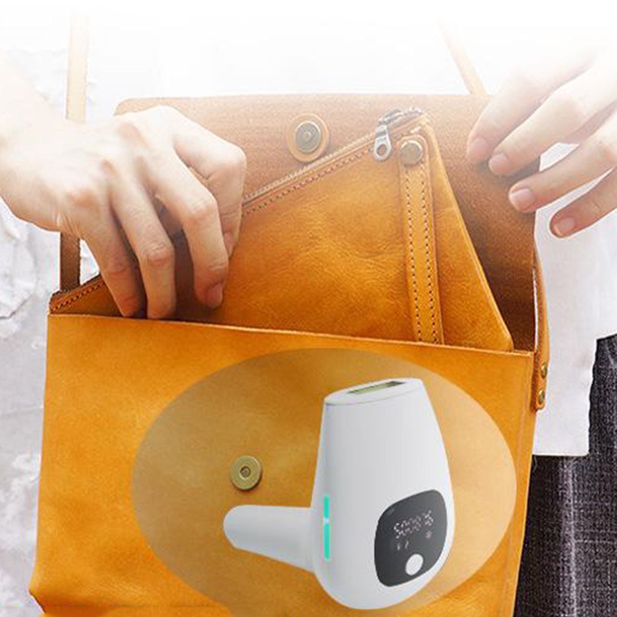 Painless Permanent Hair Removal Device At Home For Armpits Face Back