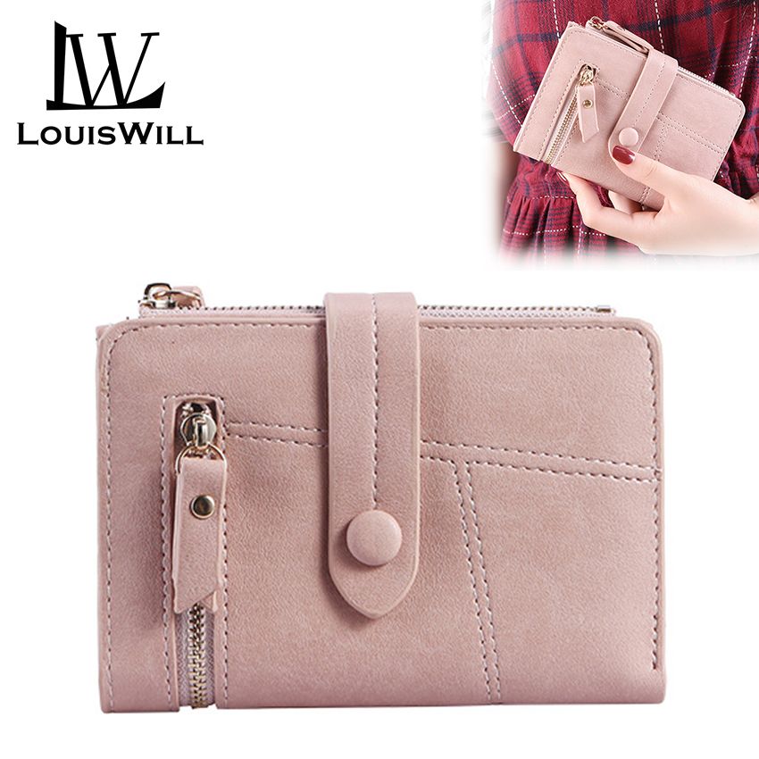 LouisWill Women Wallets Fashion Fold Wallets Bag Short Purse