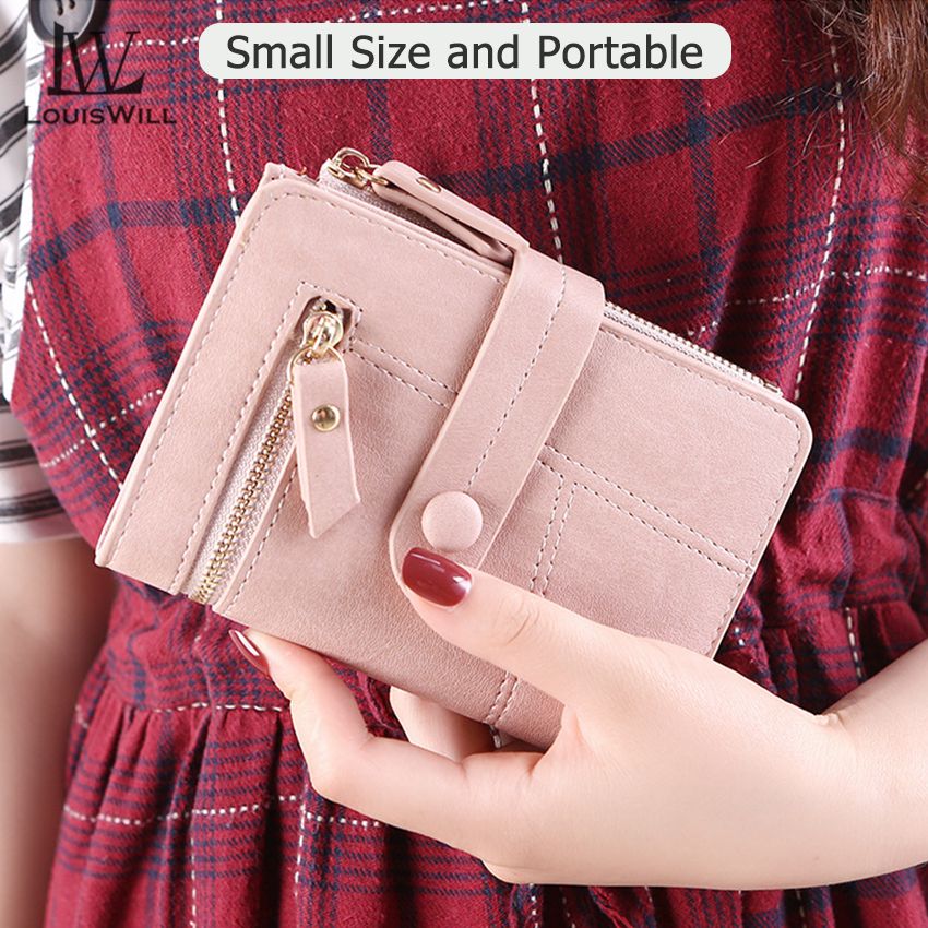 LouisWill Women Wallets Fashion Fold Wallets Bag Short Purse
