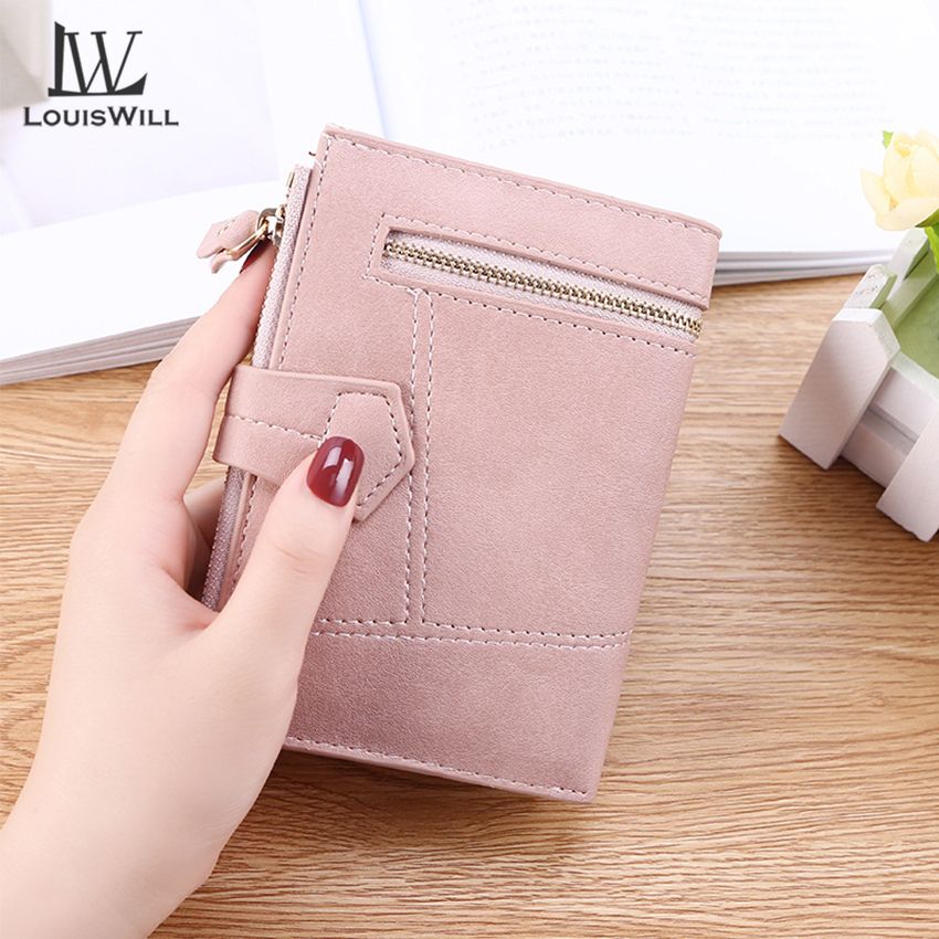 LouisWill Women Wallets Fashion Fold Wallets Bag Short Purse
