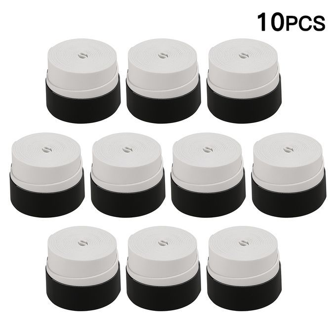 Pack Of 10 Tennis Racket Grips Anti-skid Badminton Racquet