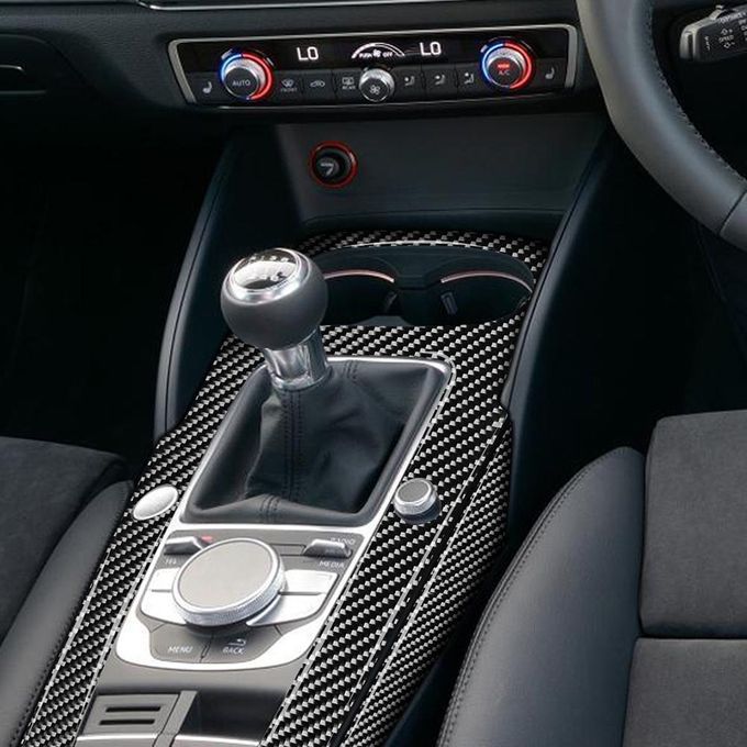 3Pcs Two Holes With One Key Right Car Control Shift-Black