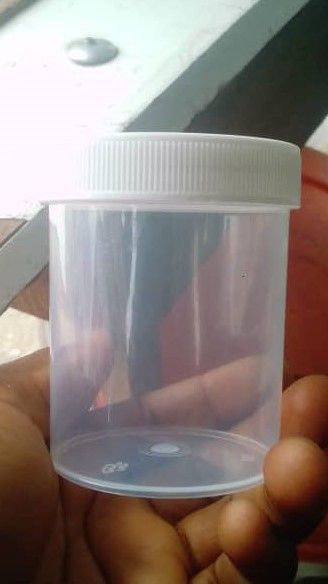 100ml Empty Plastic Jars/ Containers