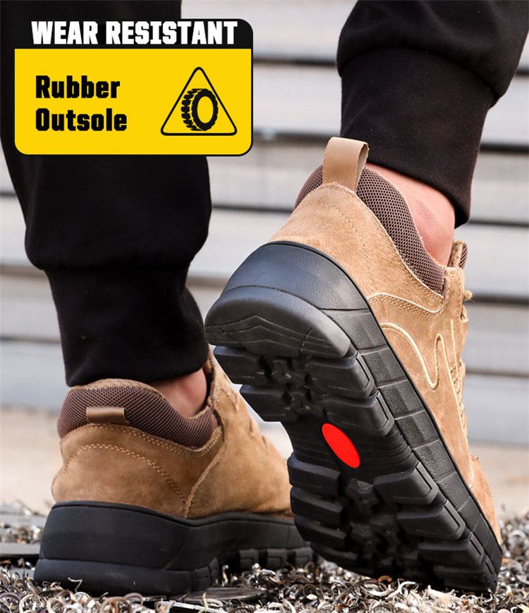 Safety Shoes With Steel Toe Cap Hiking Shoes Work Shoes