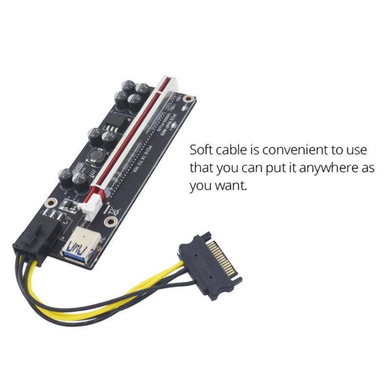 VER009S Plus PCI-E PCIE Riser 009S 6Pin PCI Express Adapter