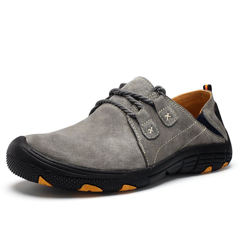 Outdoor Climbing Hiking Suede Sports Shoes Loafers