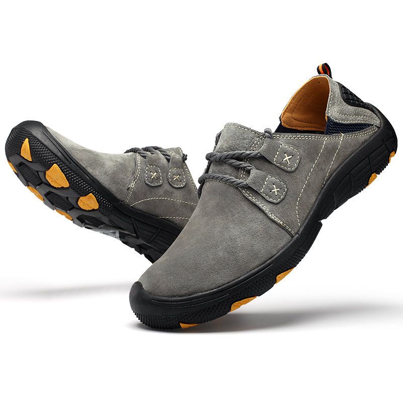 Outdoor Climbing Hiking Suede Sports Shoes Loafers