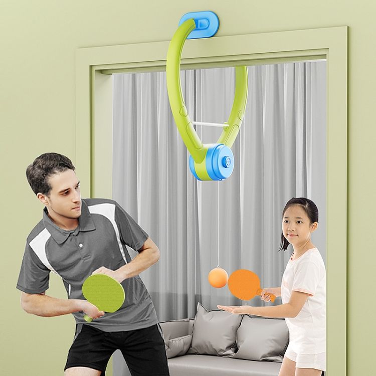 2 Shot+4 Balls+1.5m Line ADKING Table Tennis Trainer