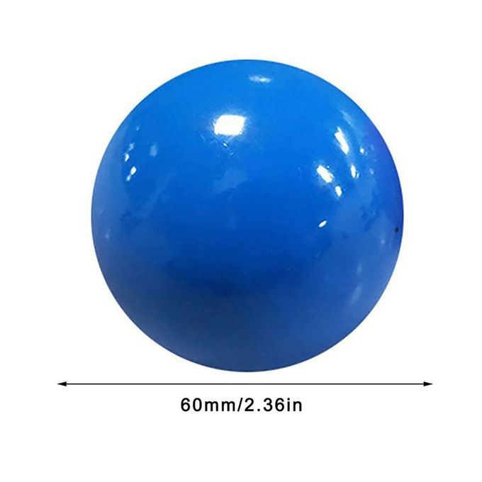 Throwing Balls Luminous Sti Ky On  Eiling Sti K Wall Ball Sti Ky Squash Ball-4 Colors-4.5CM