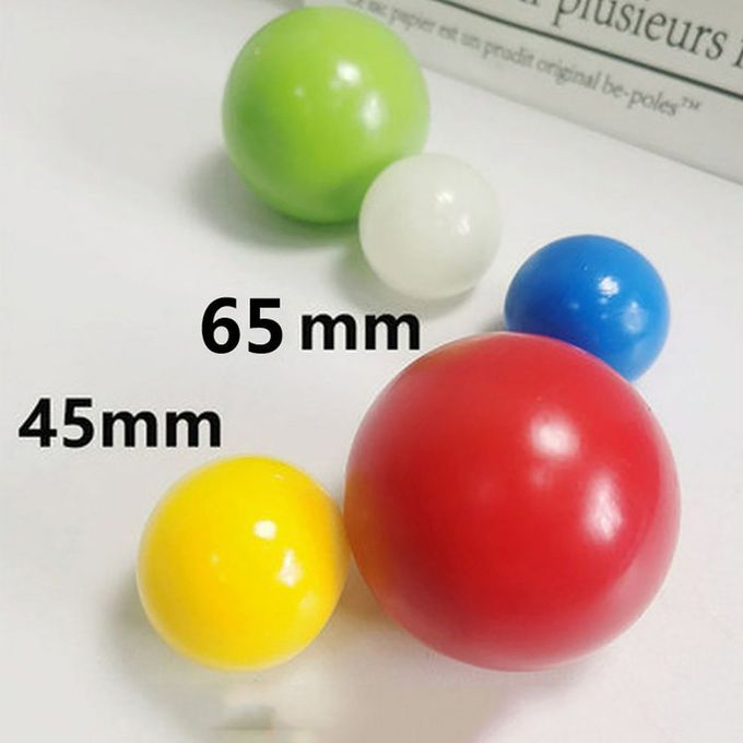 Throwing Balls Luminous Sti Ky On  Eiling Sti K Wall Ball Sti Ky Squash Ball-4 Colors-4.5CM