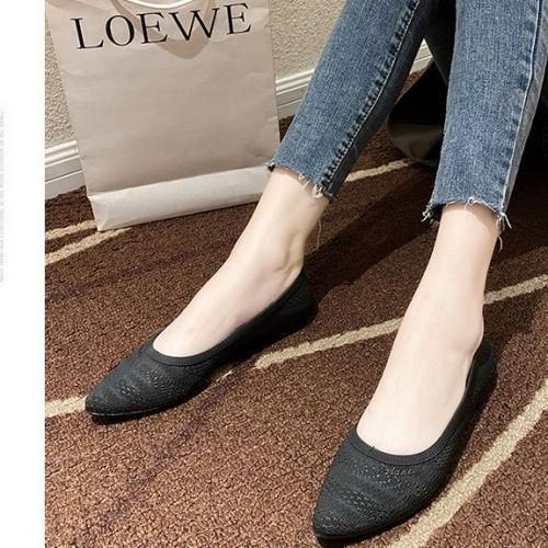 Sandals Wedges Low-top Rain Boots Waterproof Non-slip Women's Shoes Black