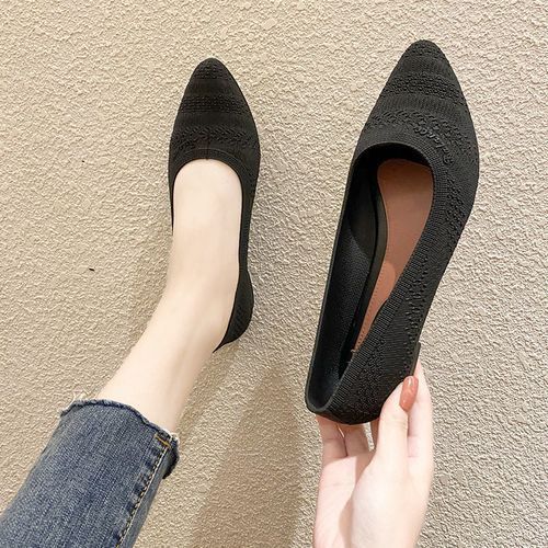 Sandals Wedges Low-top Rain Boots Waterproof Non-slip Women's Shoes Black