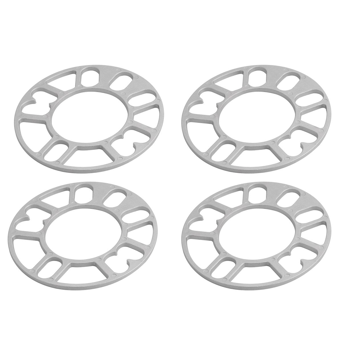 4Pcs Wheel Spacers 5mm For 4X100 4X114.3 5X100 5X108