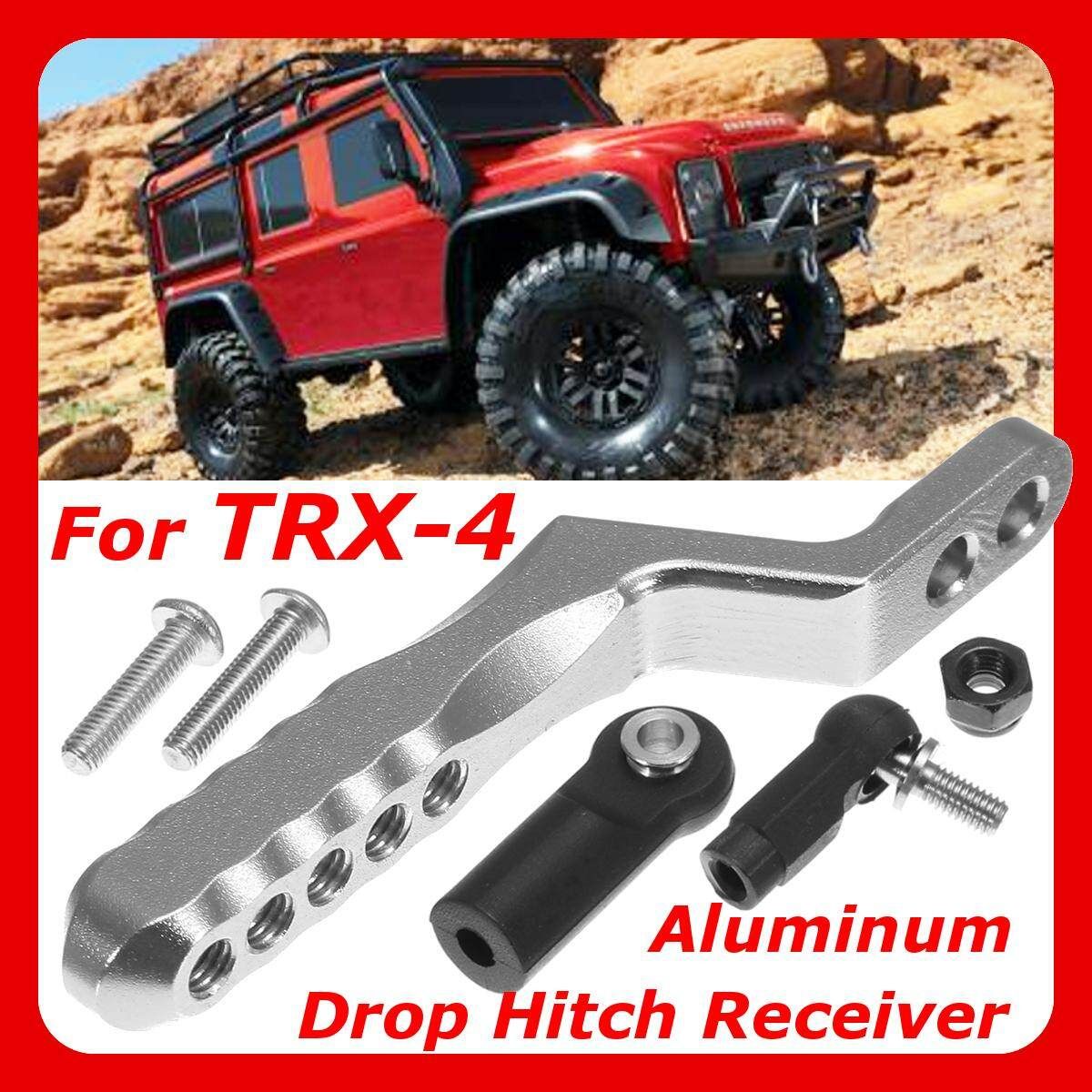 Aluminum & Brass Drop Hitch Receiver Sets For Traxxas TRX-4 Racing Car #TRX4-023
