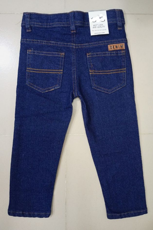 Baby Boys Skinny Comfortable Jeans - Blue