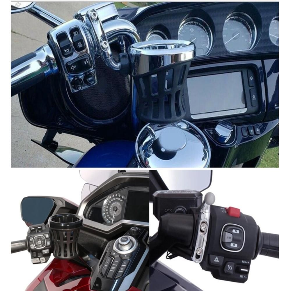 Motorcycle Handlebar Cup Holder for Honda GL1800 Goldwing