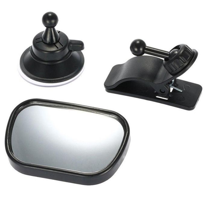 Safety Car Back Seat Baby Rearview Curved Mirror Adjustable-