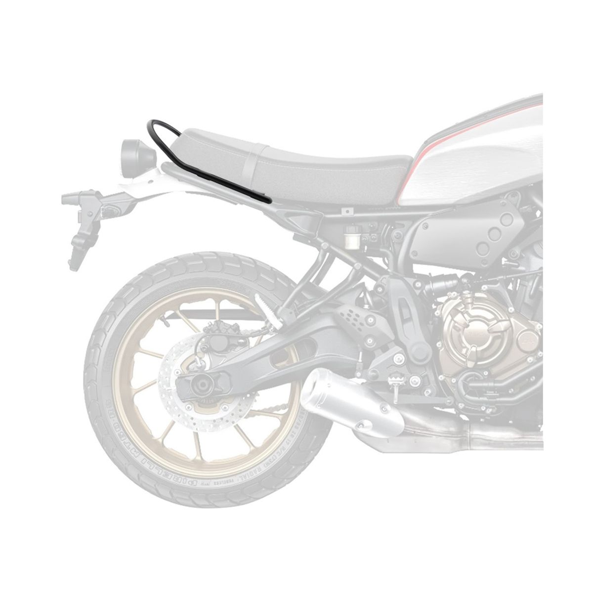 Motorcycle Passenger Rear Solo Handrail Lugga