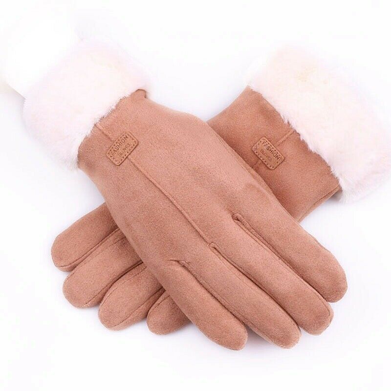 Winter Gloves Warm Soft One Size Men Thermal Women Ladies Warm Soft