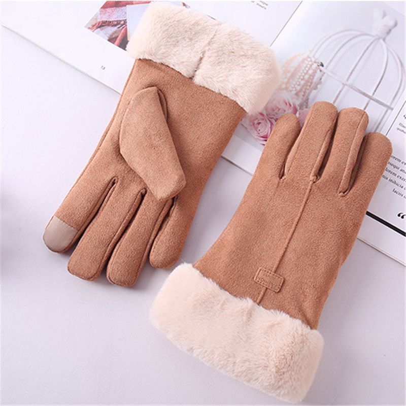Winter Gloves Warm Soft One Size Men Thermal Women Ladies Warm Soft