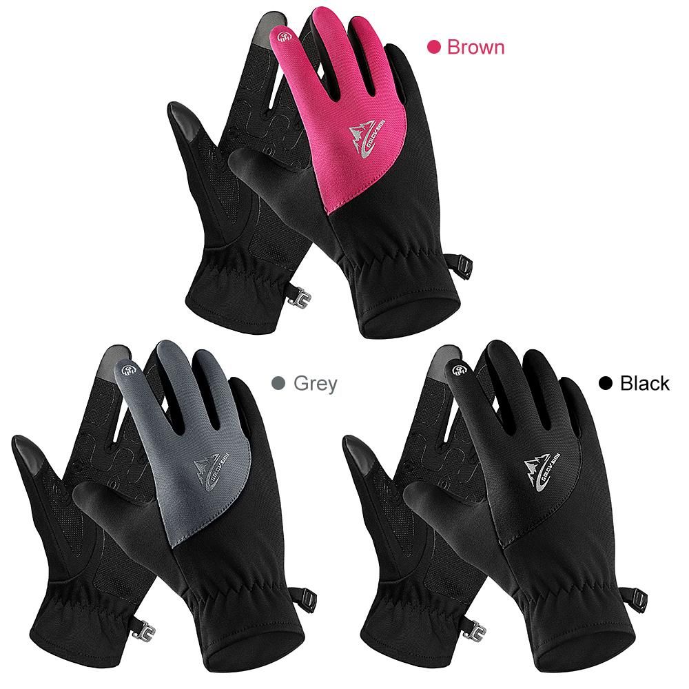 Winter Warm Gloves Men Women Sports Gloves with Thin Warm Lining For Cycling Camping Hiking Driving Fishing Mountaineering Skiing