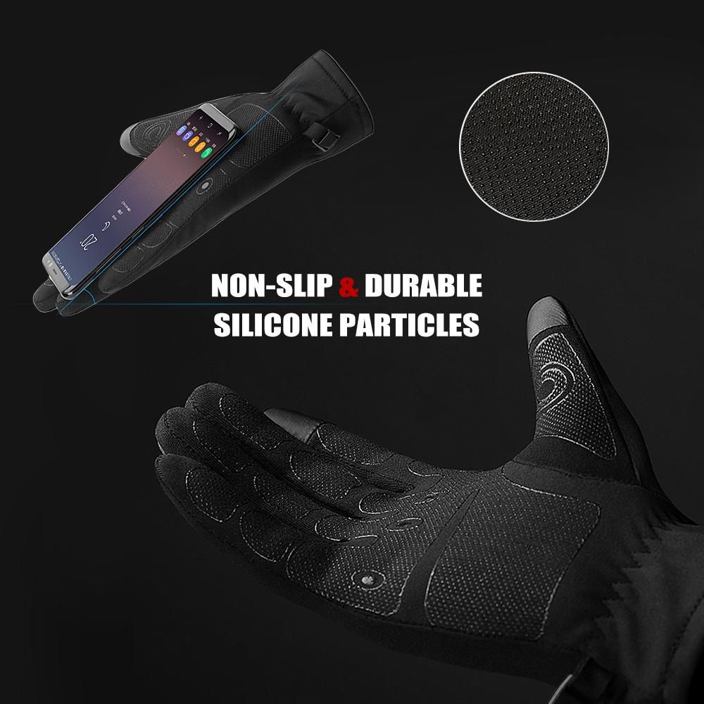 Winter Warm Gloves Men Women Sports Gloves with Thin Warm Lining For Cycling Camping Hiking Driving Fishing Mountaineering Skiing