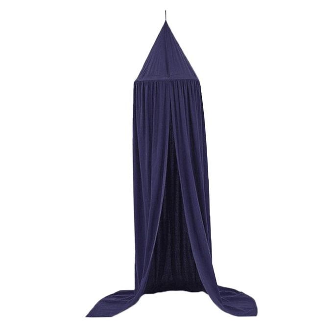 Princess Dome Bed Canopy Cotton  Net, Play Tent Hanging House Blue