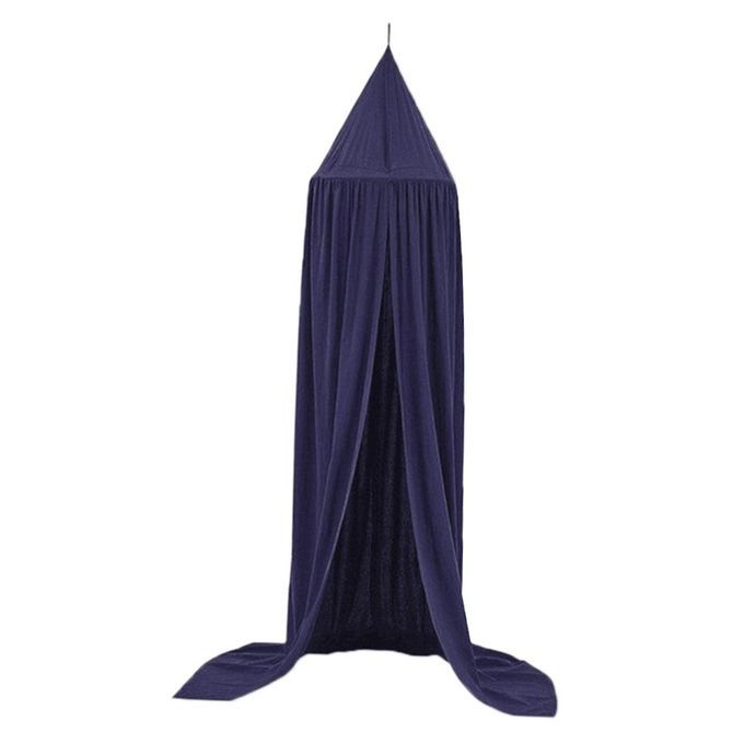 Princess Dome Bed Canopy Cotton  Net, Play Tent Hanging House Blue