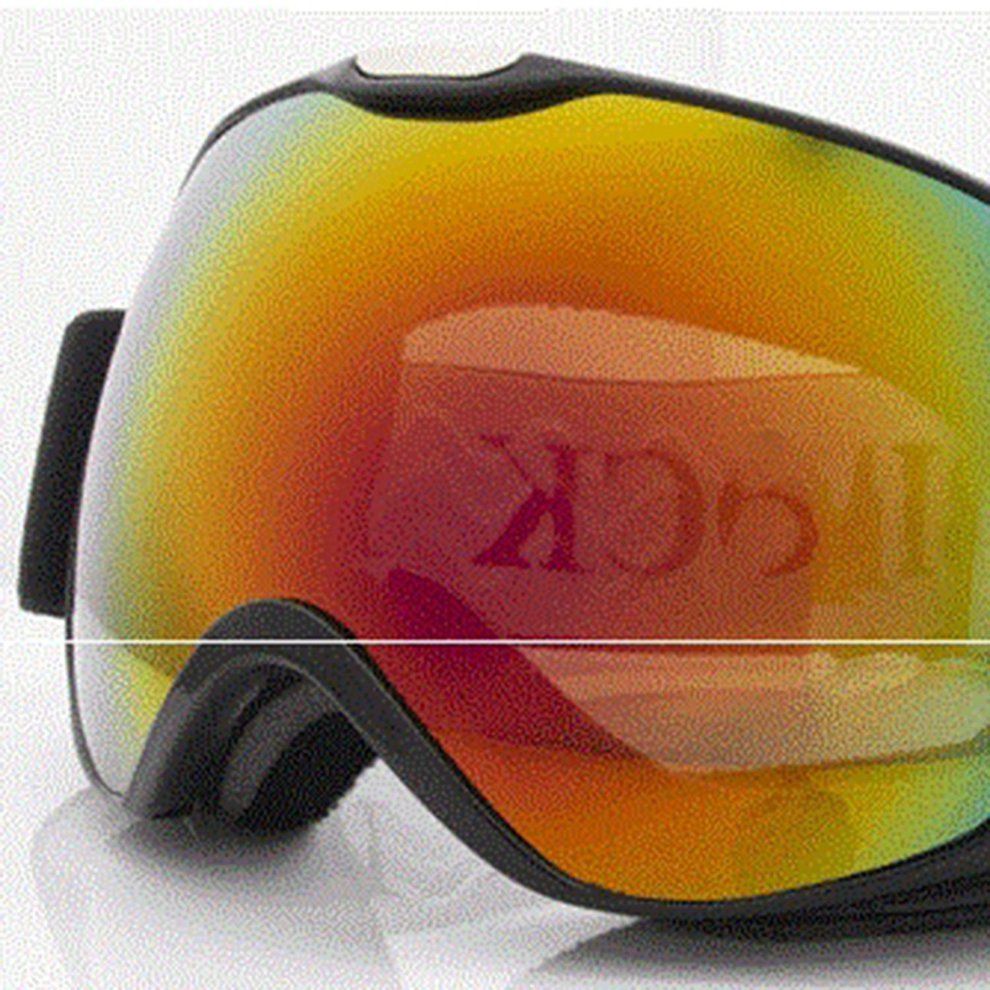 Children's Double Layer Anti Fog Windproof Anti Ultraviolet Skiing Glasses