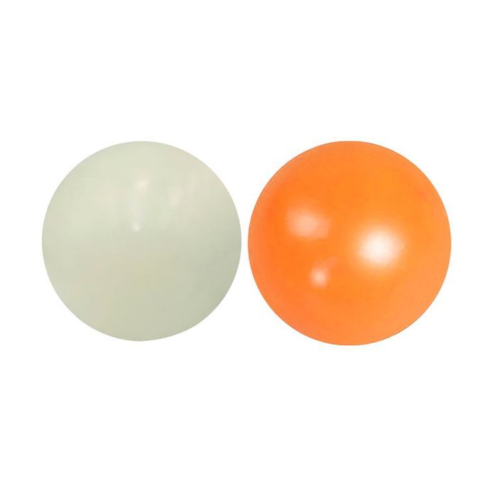 Sti K Wall Ball Glowing Globbles Fidget Toy Squash Sti Ky Target Ball Gift-white-6.5CM