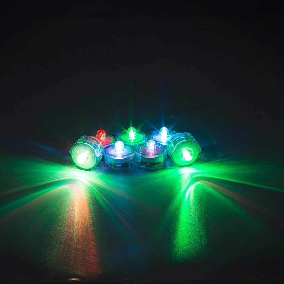 Xsky Underwater Light Battery Powered Rotary Switch Control LED Candle Light Submersible Night Lamp Waterproof For Bottle Party