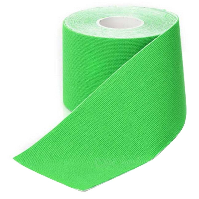 5M Waterproof Sports Tape Sports Muscles Care Therapeutic Bandage, Width: 5cm(Green)