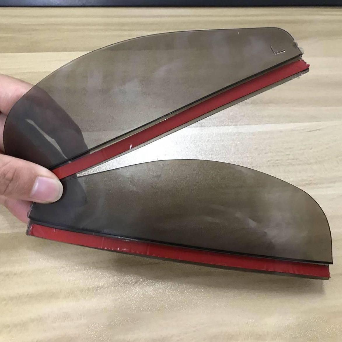 2Pcs Universal Car Rearview Mirror Rain Eyebrow Auto Car