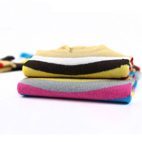 Womens Five Fingers Toe Socks Cotton Socks Casual Rainbow Socks (6 Pairs)