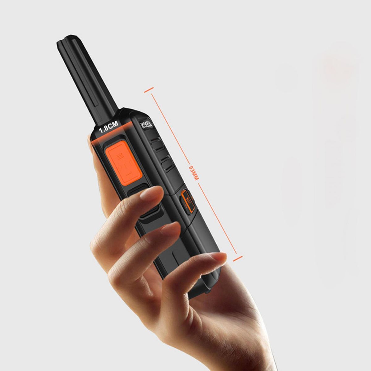 Rechargeable Handheld Radio For Hiking 2 Sets
